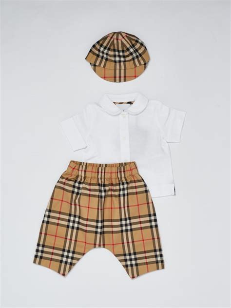 completo estivo burberry bimbo|Completi Eleganti Bambino Firmati Acquista Online .